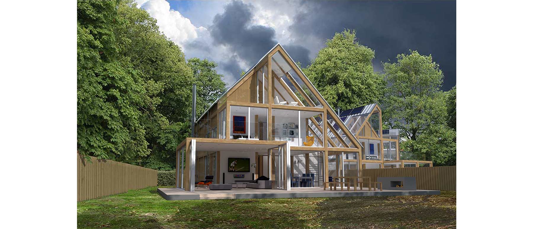Housing 080: woodland housing development