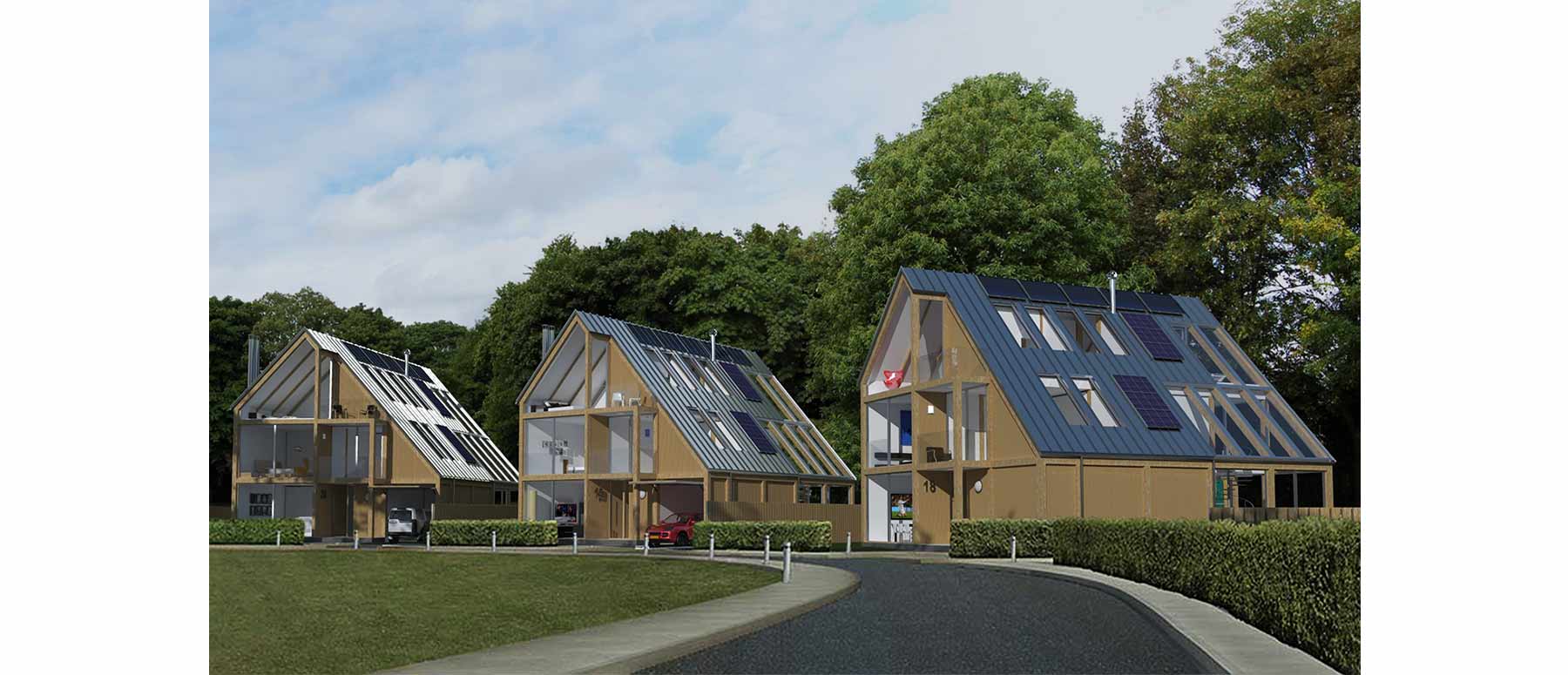 Housing 080: woodland housing development