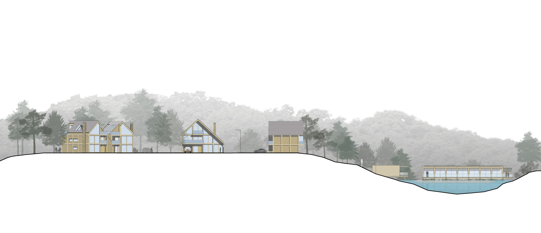 Housing 080: woodland housing development