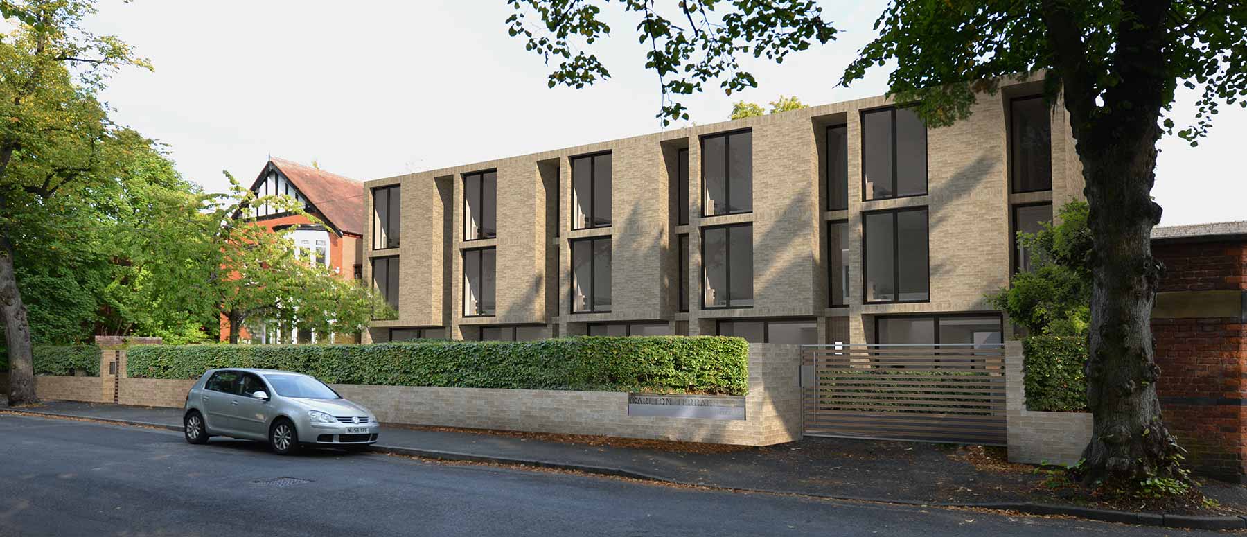 Housing 175: terrace of five houses, Manchester