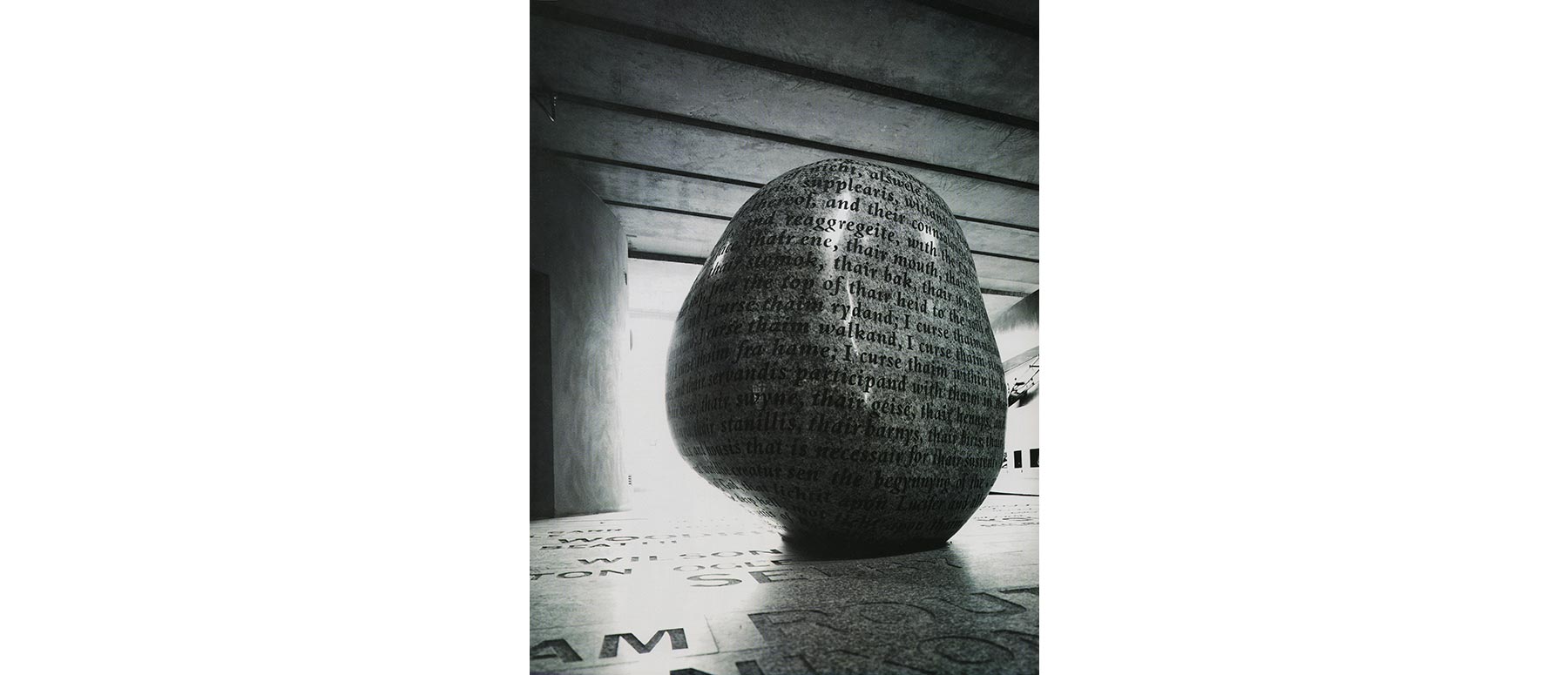 Cursing Stone public art project