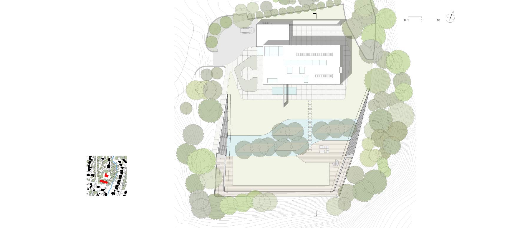 House 117: new build family home with pool house, Bolton