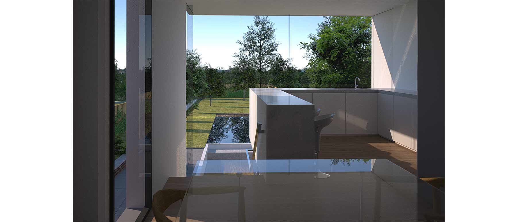 House 135: glazed rear extension to a Victorian house, Manchester