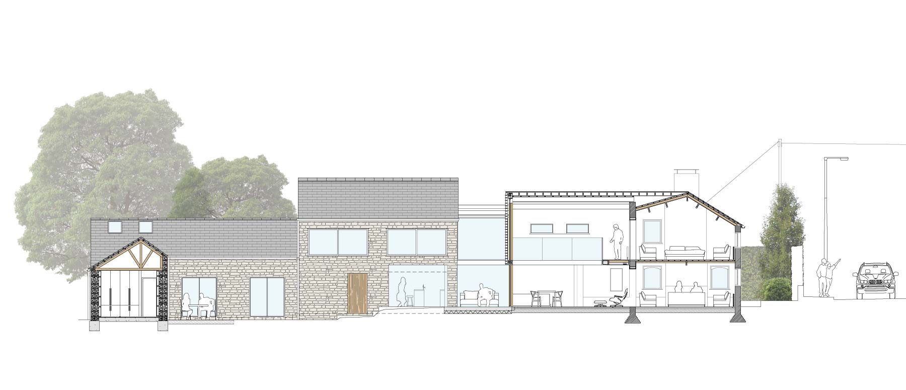 House 141: house renovation and extension, Manchester