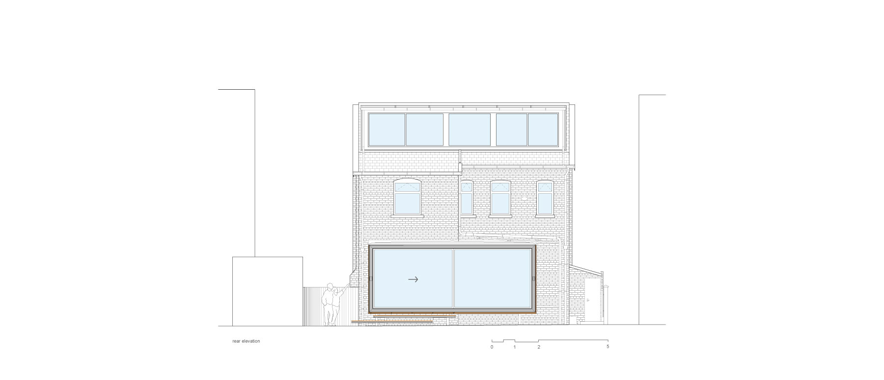 House 145: rear extension and loft conversion, Manchester