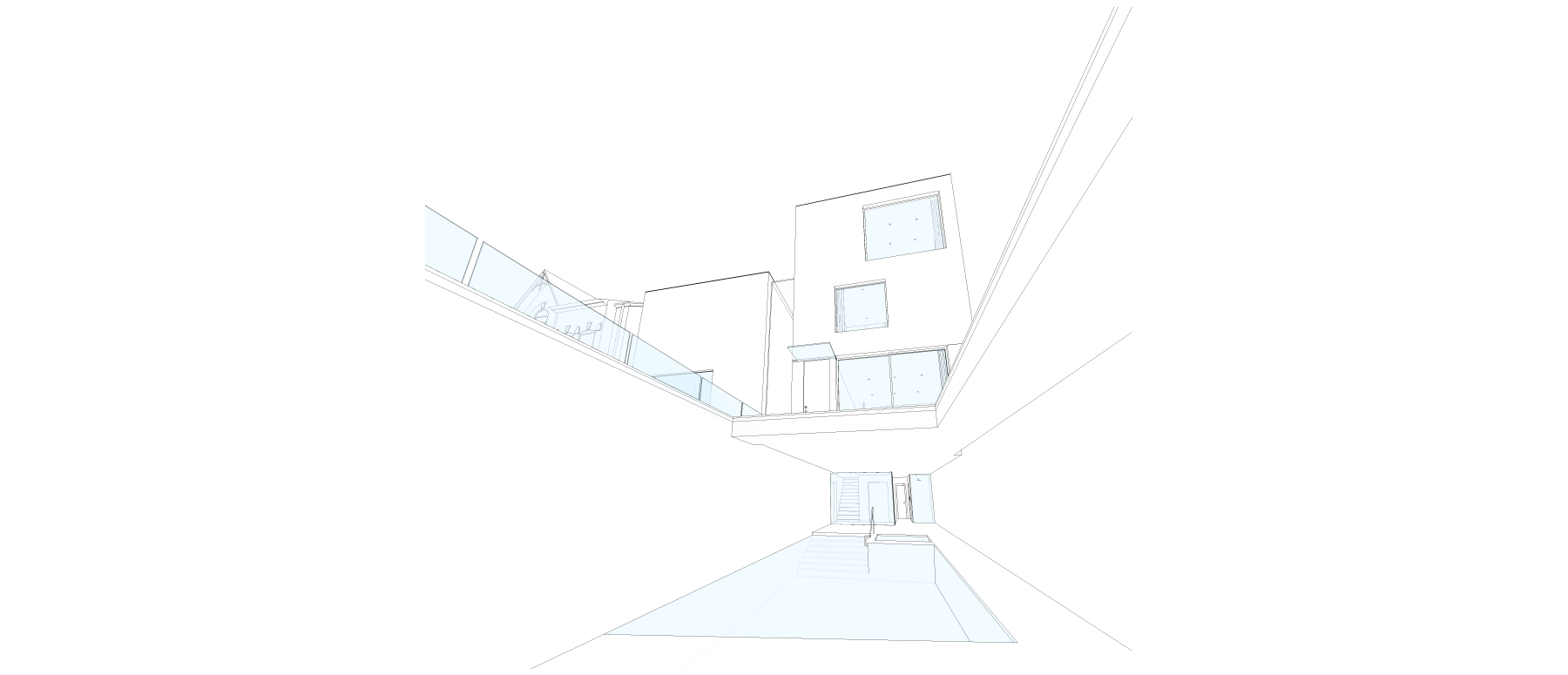House 182: contemporary new build house with pool, Manchester