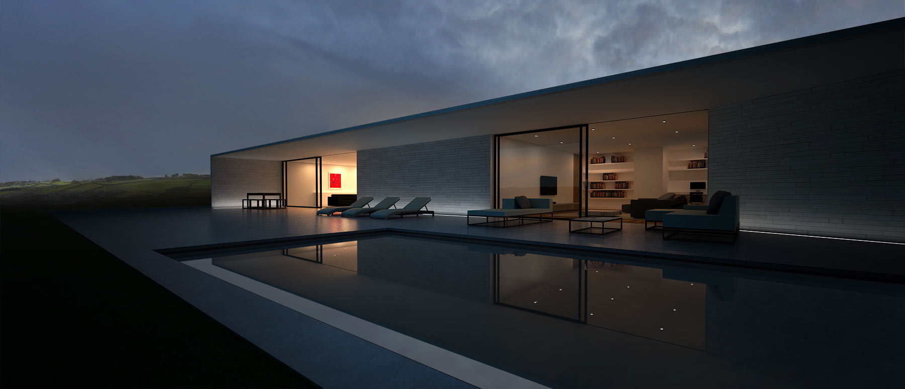 House 191: contemporary new build house in the green belt