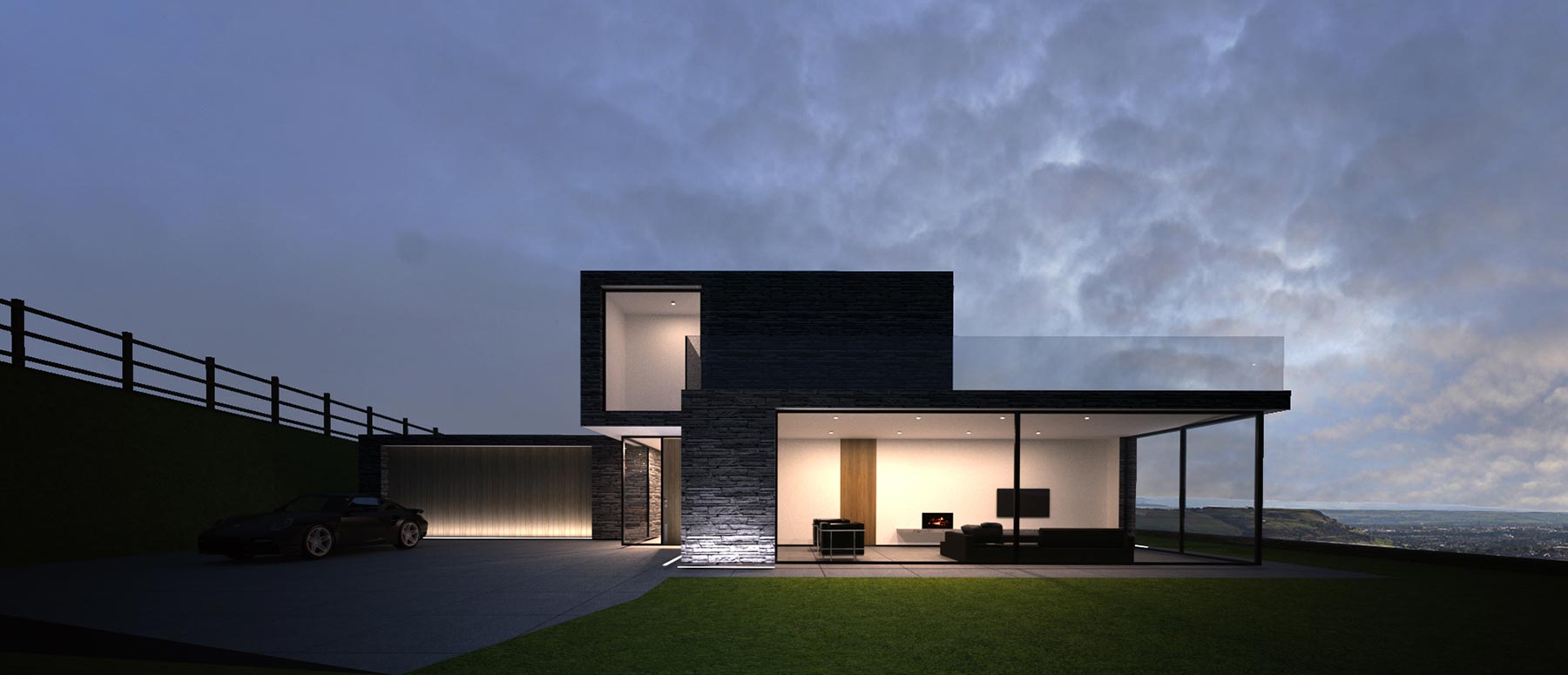 House 196: new build house with pool near Halifax, West Yorkshire