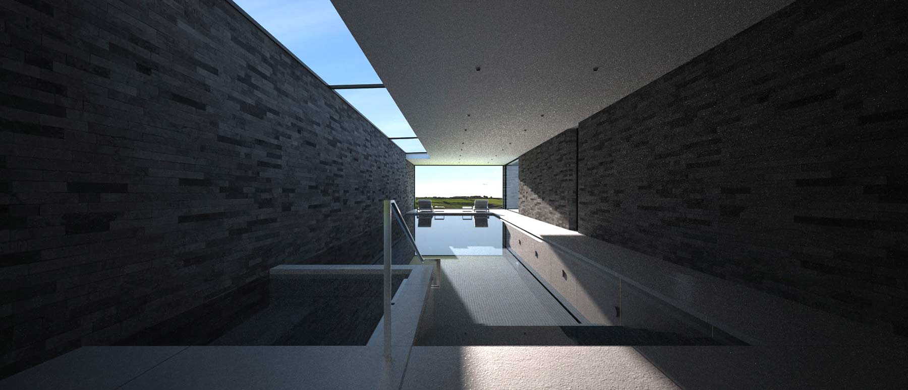 House 196: new build house with pool near Halifax, West Yorkshire