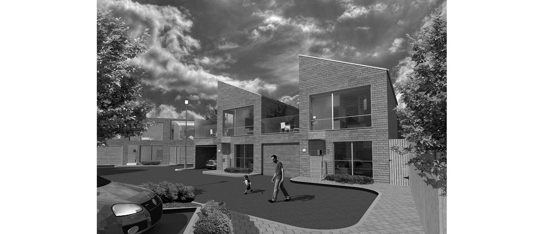 Housing 093: brownfield housing scheme
