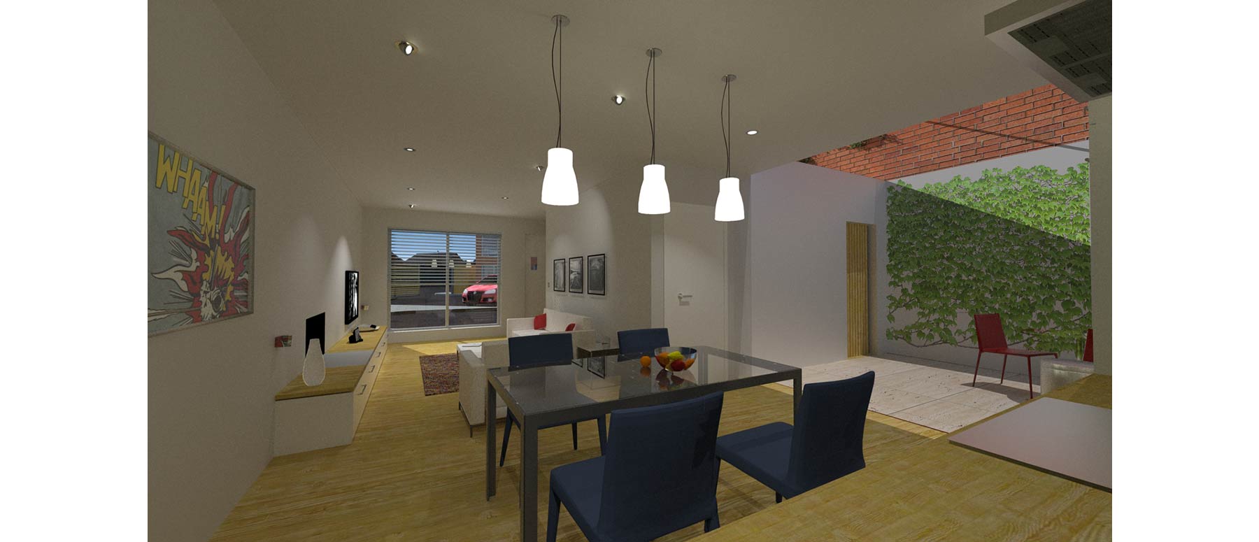 Housing 093: brownfield housing scheme