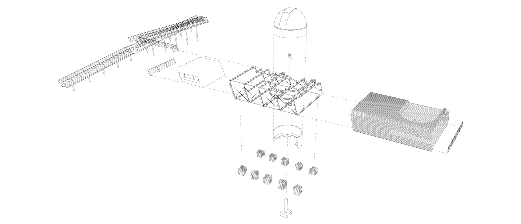 Kielder Observatory competition design