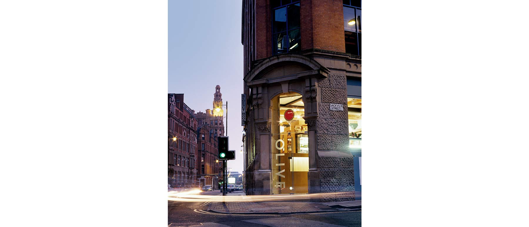 Olive Deli interior, Manchester city centre