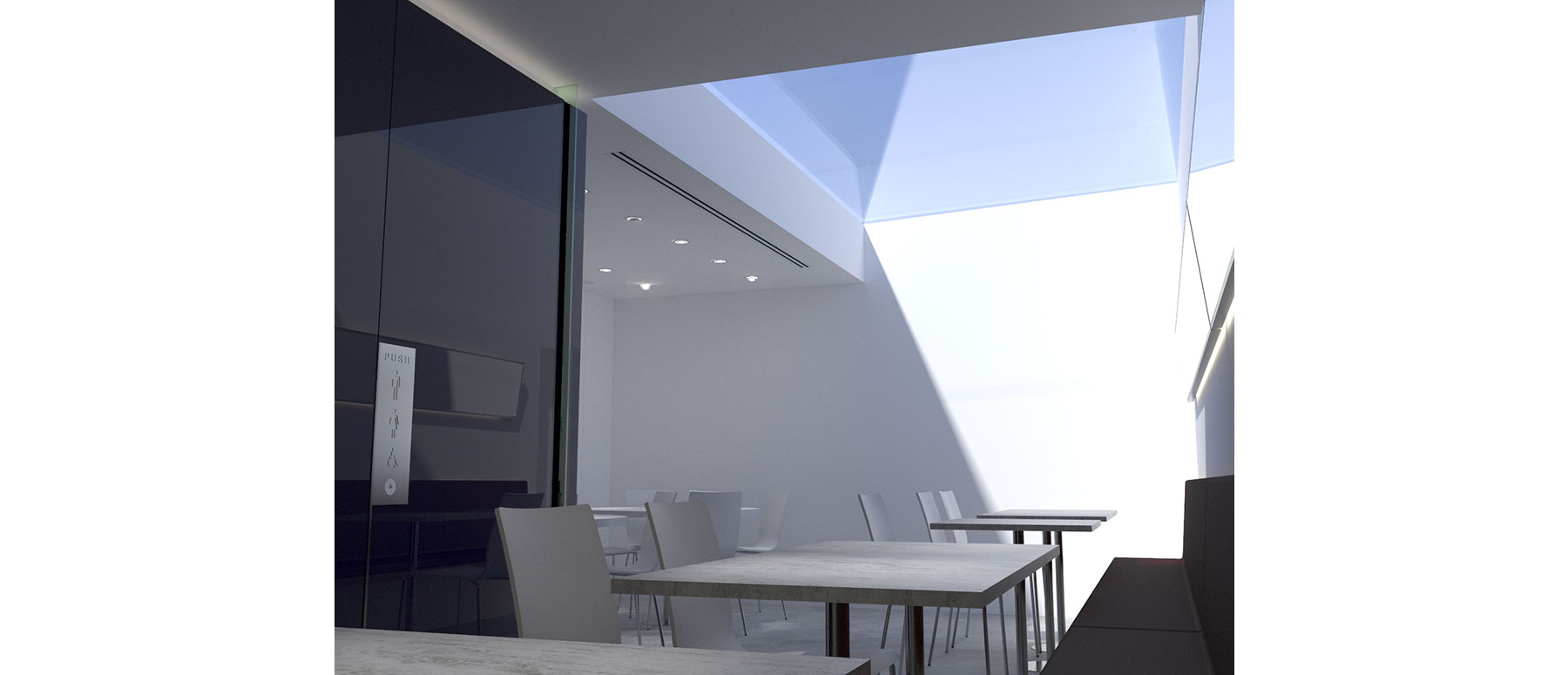 Prego café bar interior