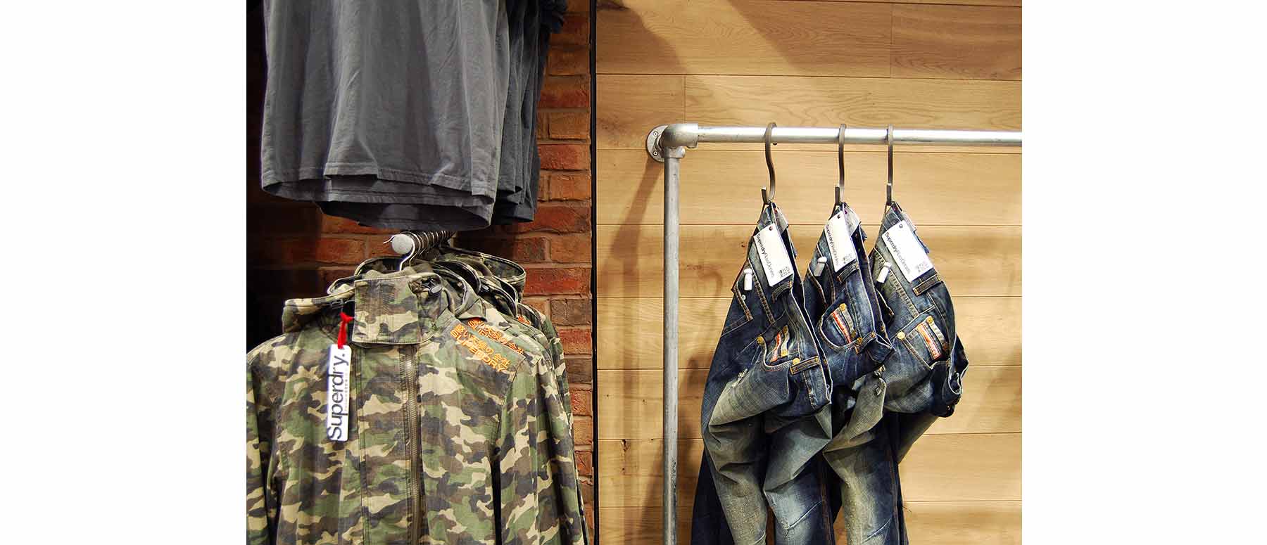 Superdry store interior, Manchester Arndale