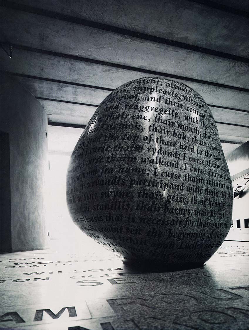Cursing Stone public art project