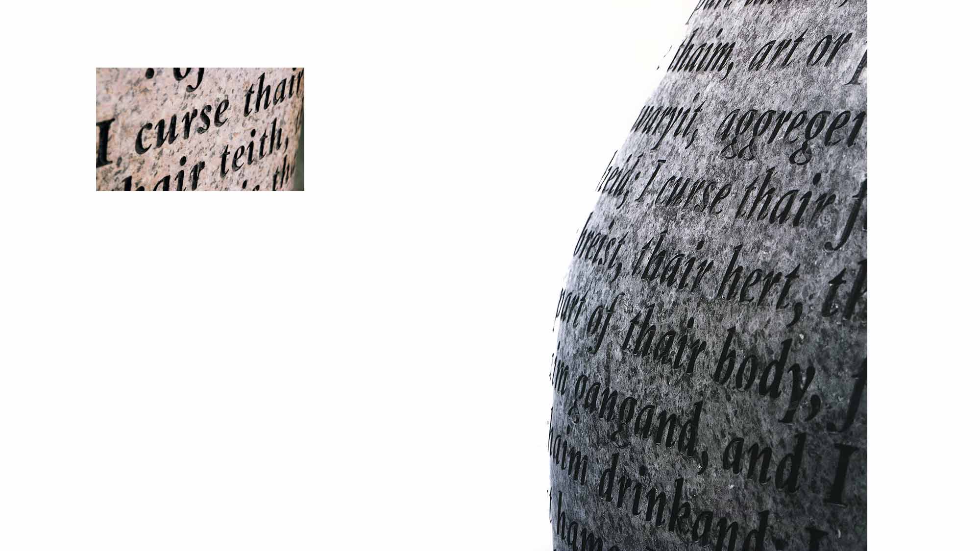 Cursing Stone public art project