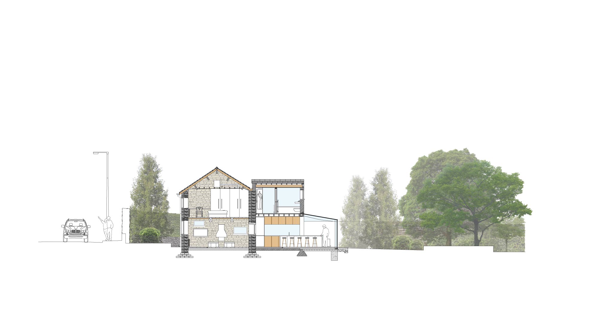 House 141: house renovation and extension, Manchester