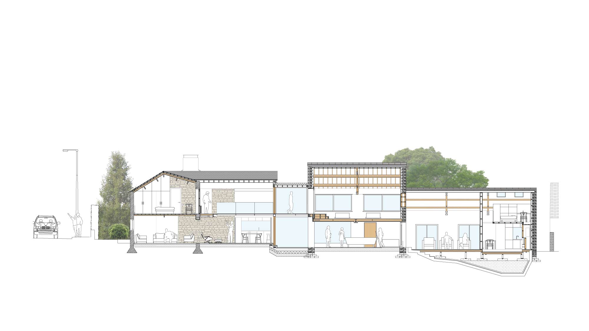House 141: house renovation and extension, Manchester