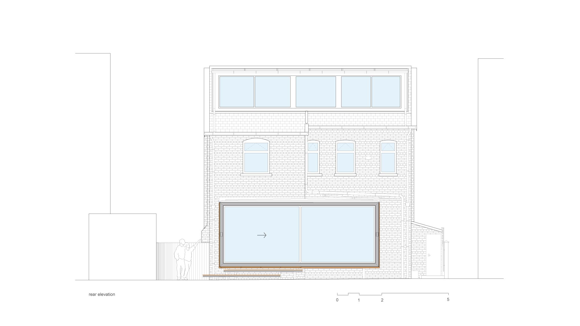House 145: rear extension and loft conversion, Manchester