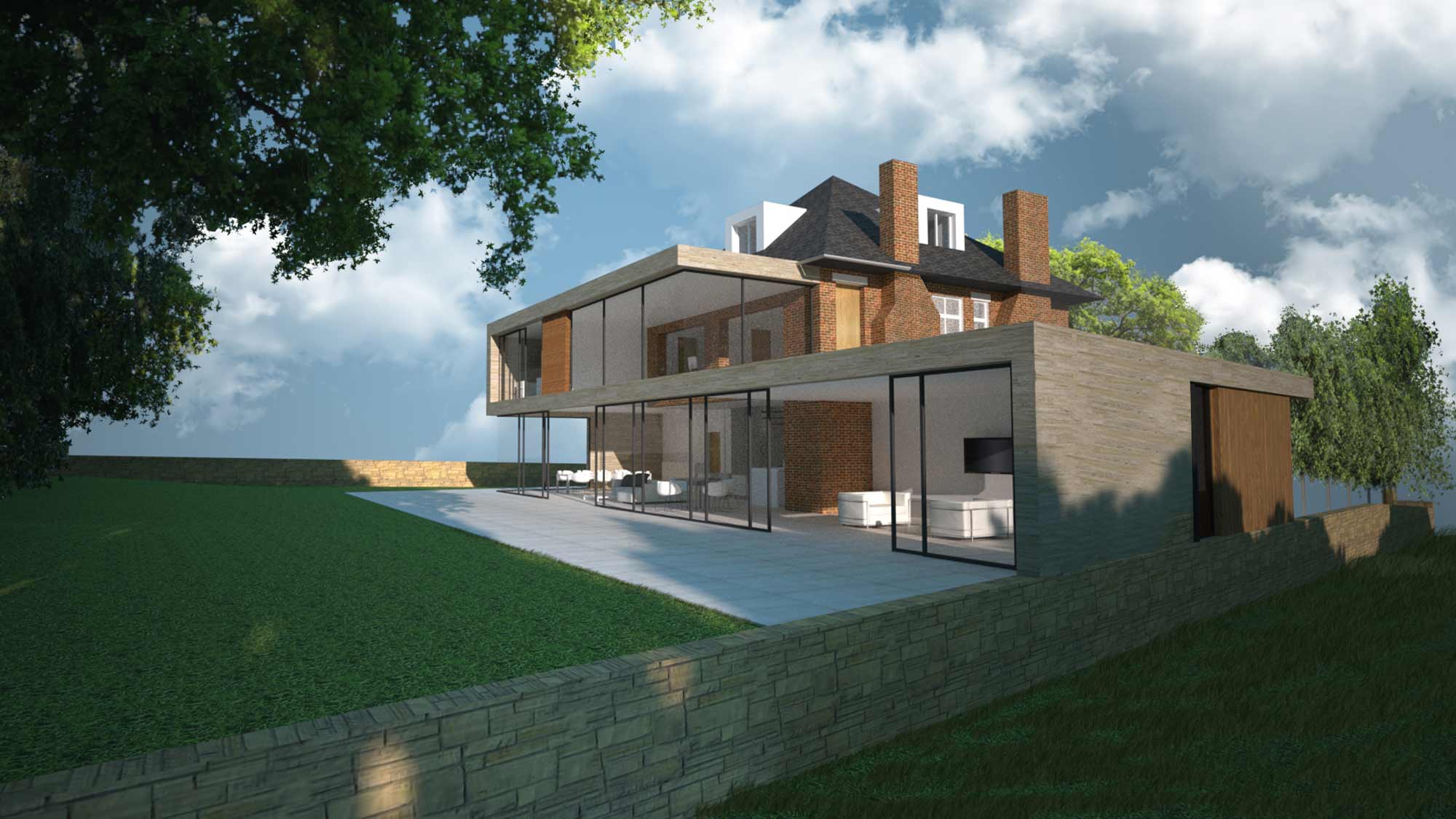 House 150: house renovation and rear extension, Dewsbury