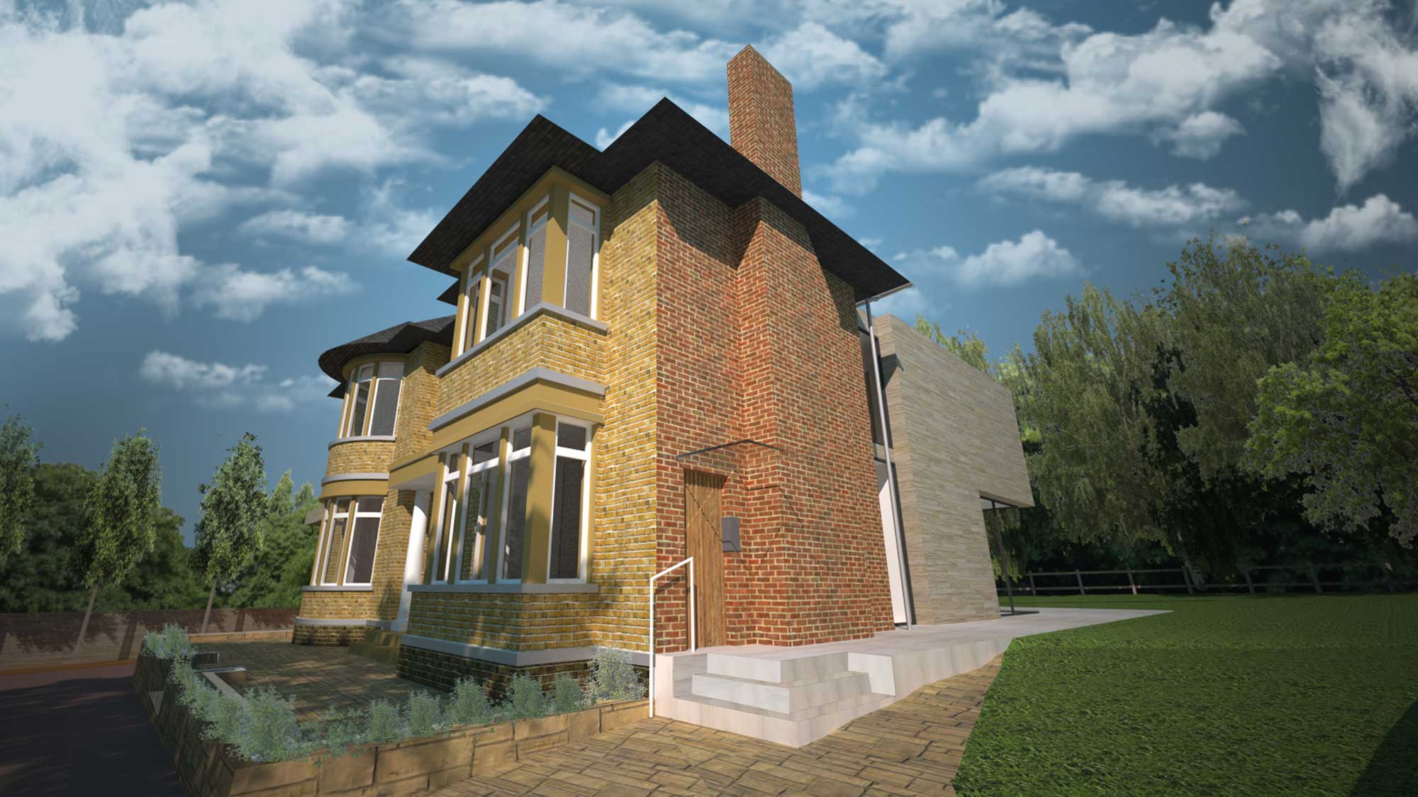 House 150: house renovation and rear extension, Dewsbury