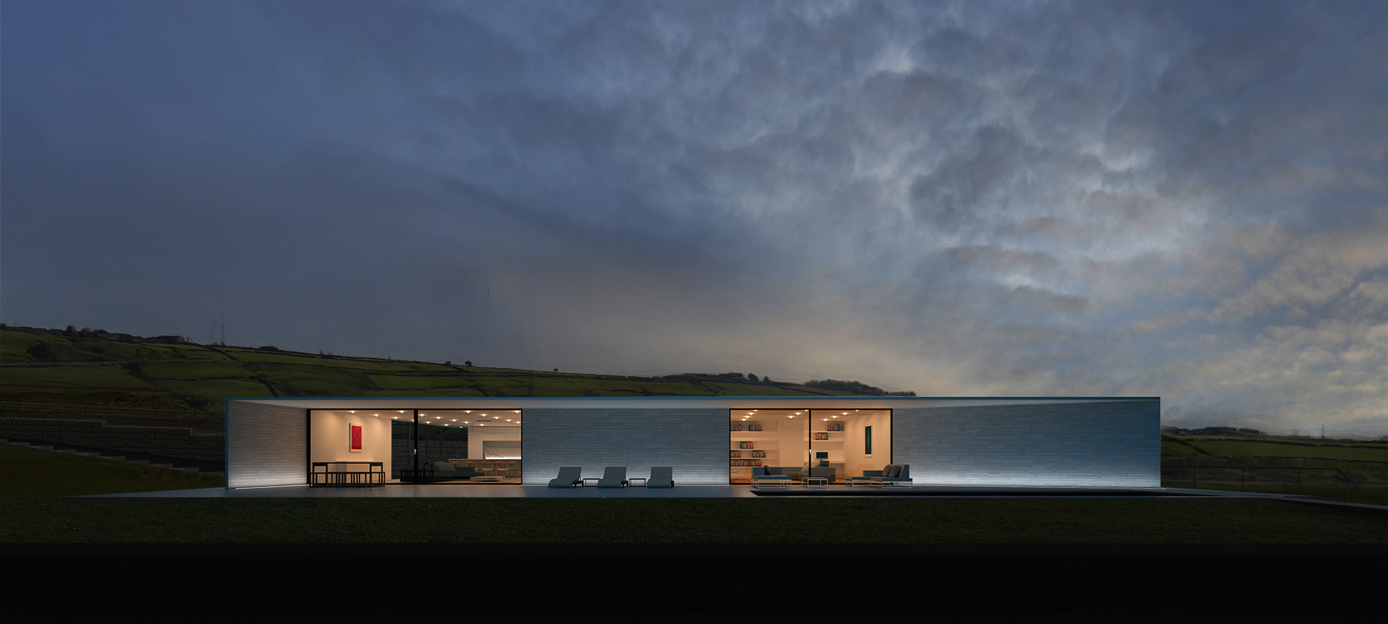 House 191: contemporary new build house in the green belt