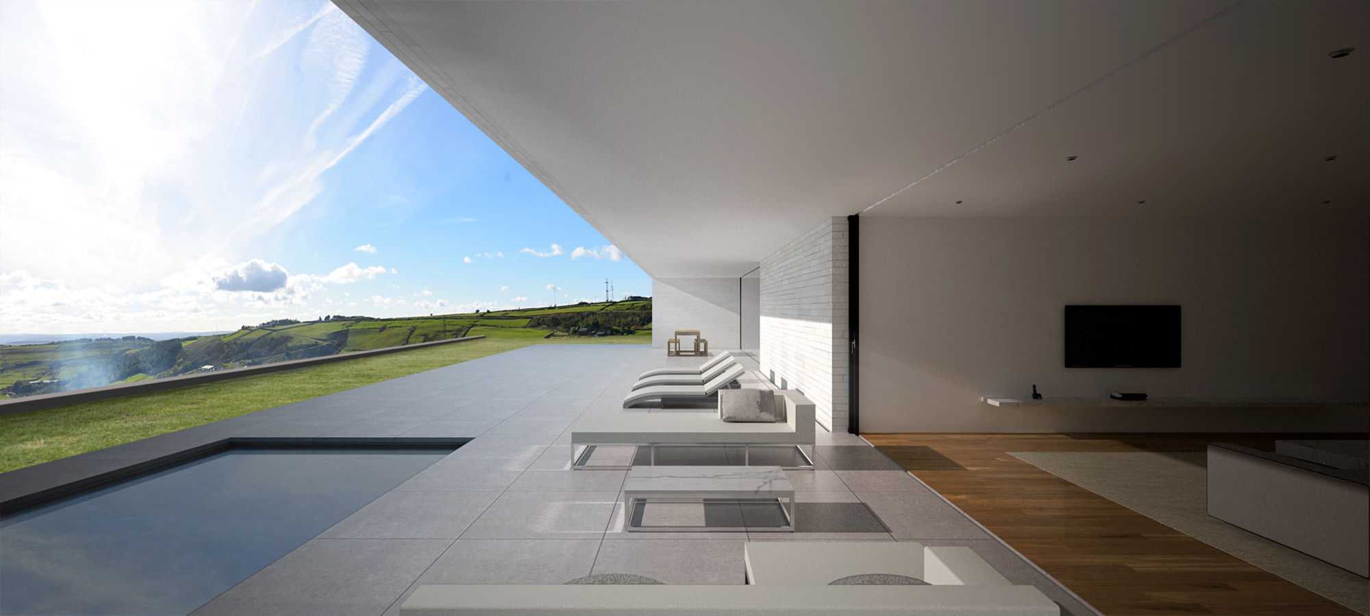 House 191: contemporary new build house in the green belt