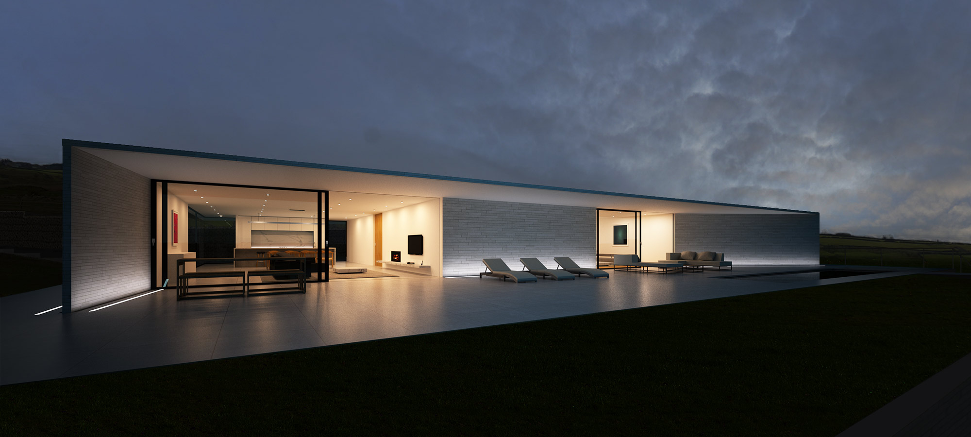 House 191: contemporary new build house in the green belt