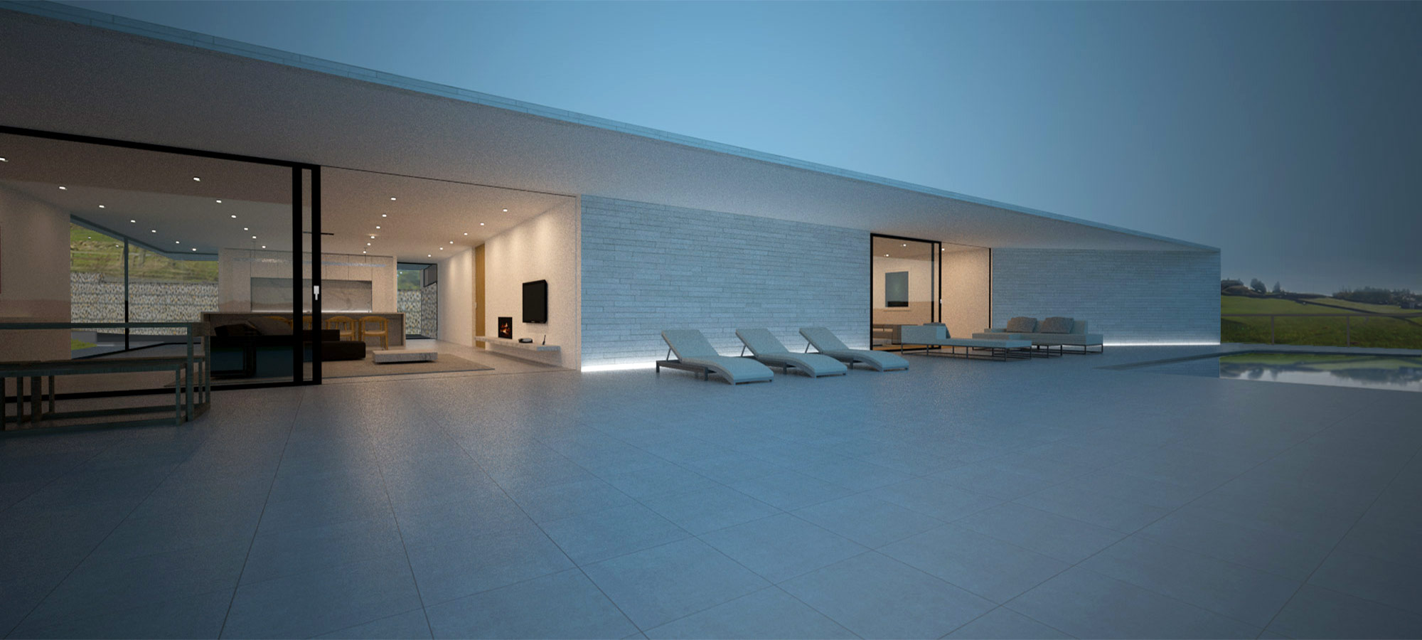 House 191: contemporary new build house in the green belt