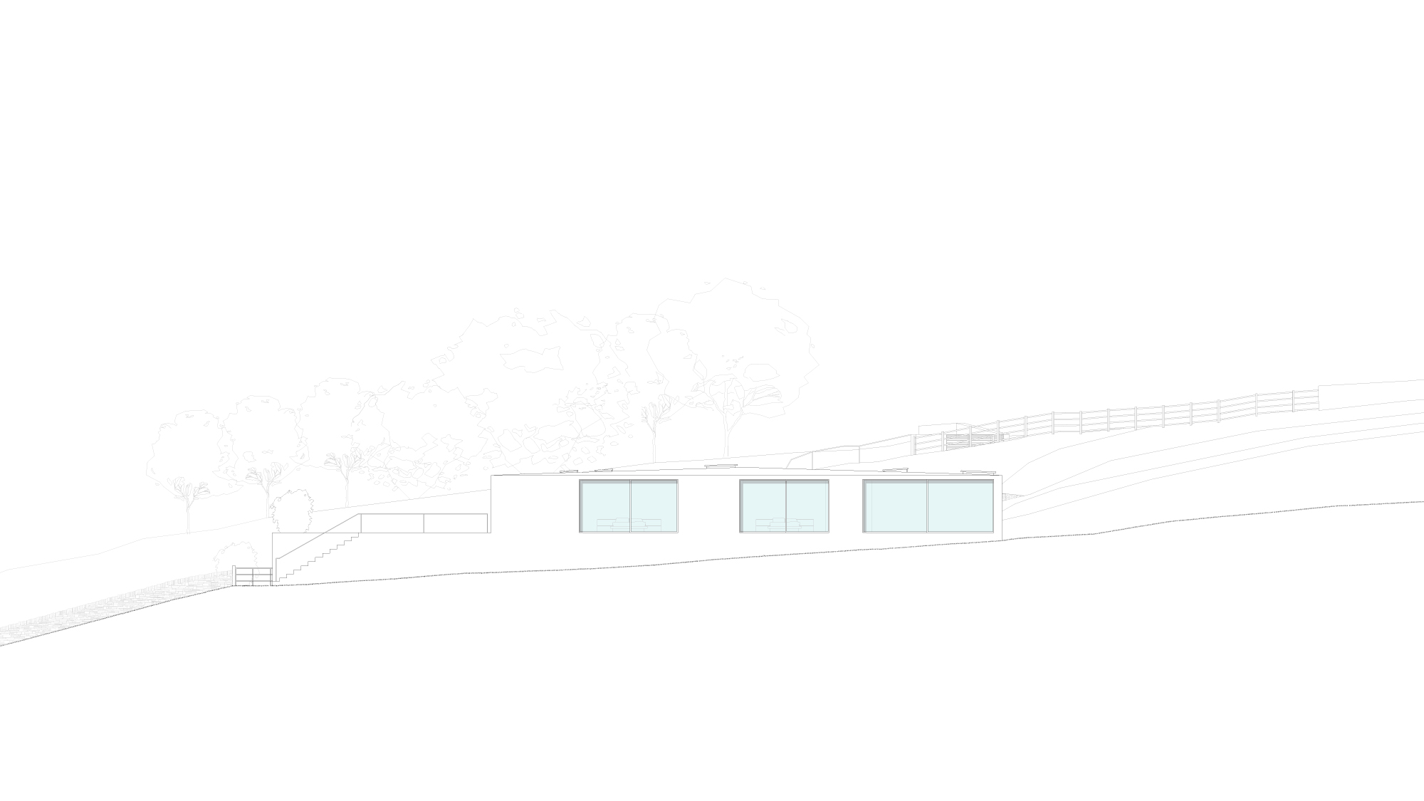 House 191: contemporary new build house in the green belt