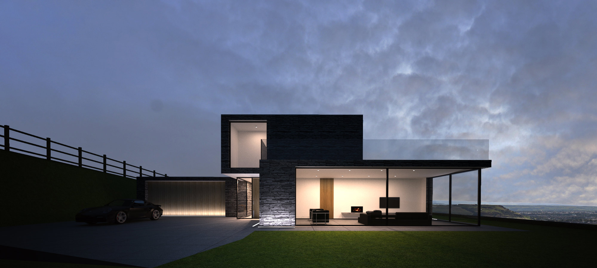 House 196: new build house with pool near Halifax, West Yorkshire