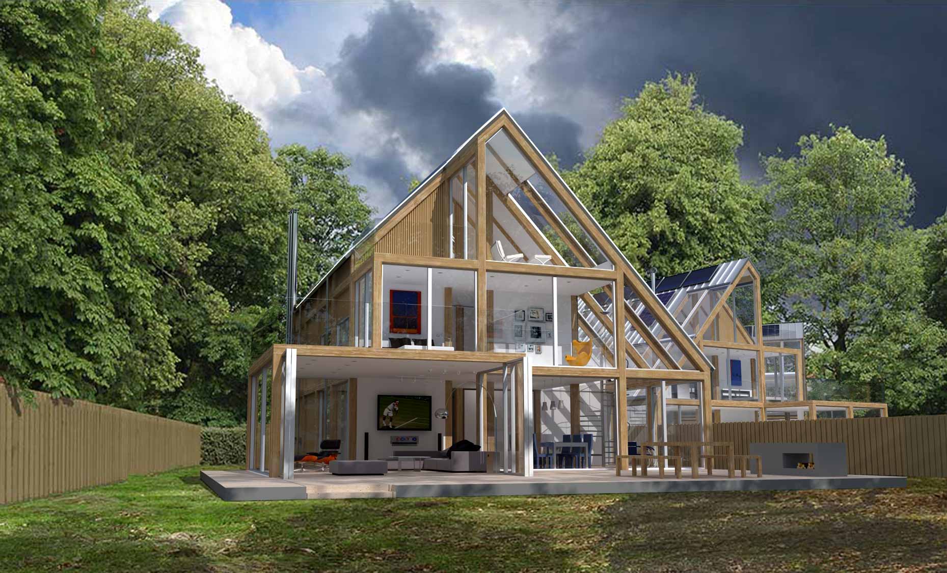 Housing 080: woodland housing development