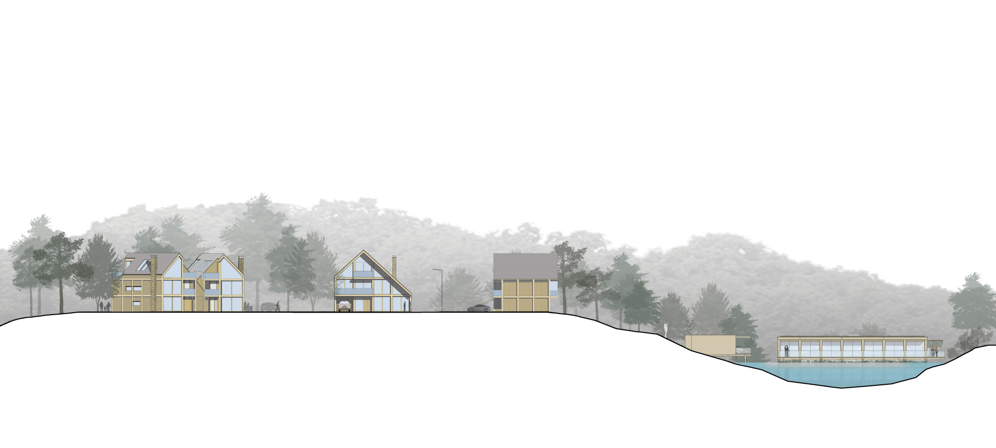 Housing 080: woodland housing development