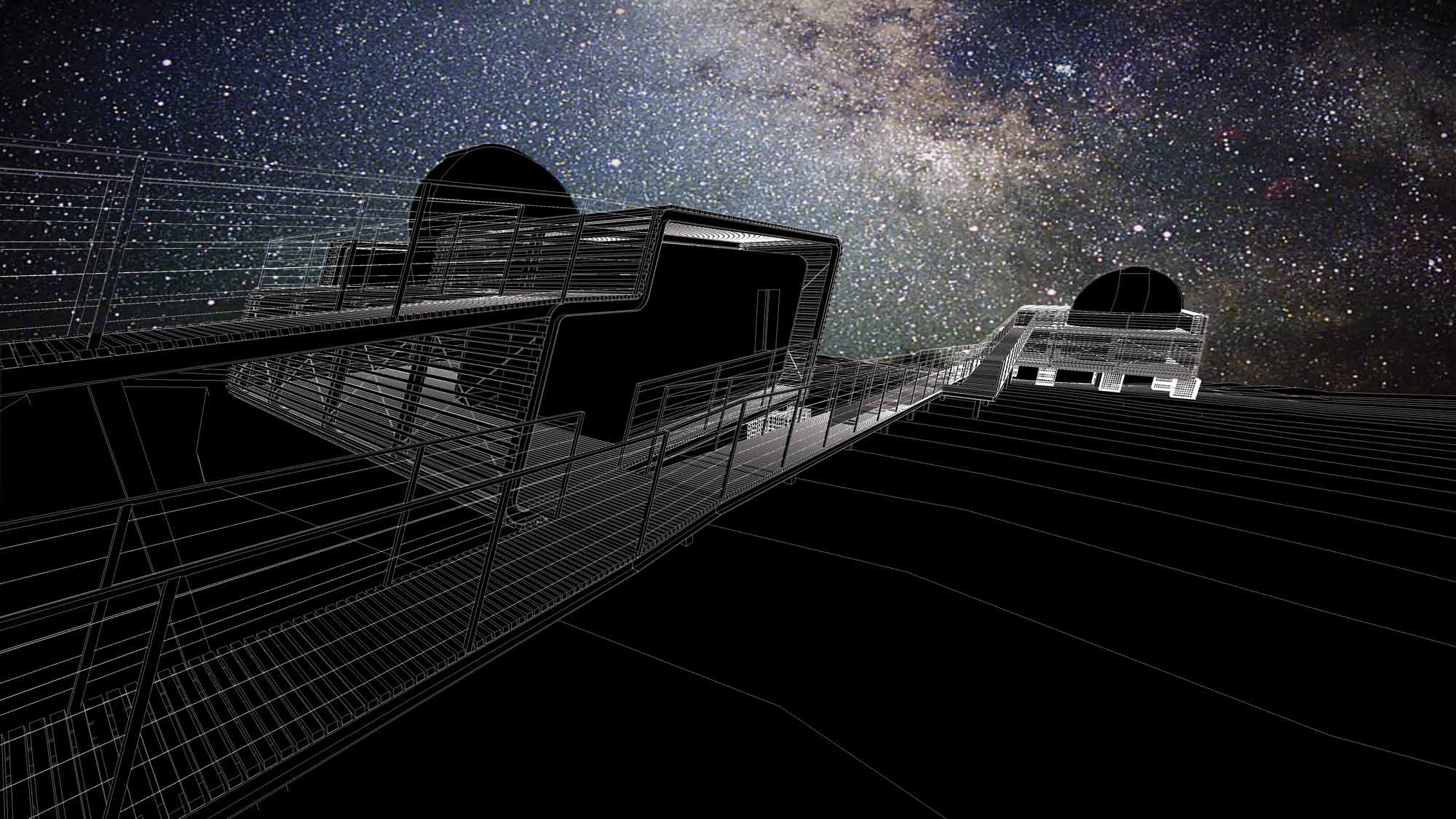 Kielder Observatory competition design
