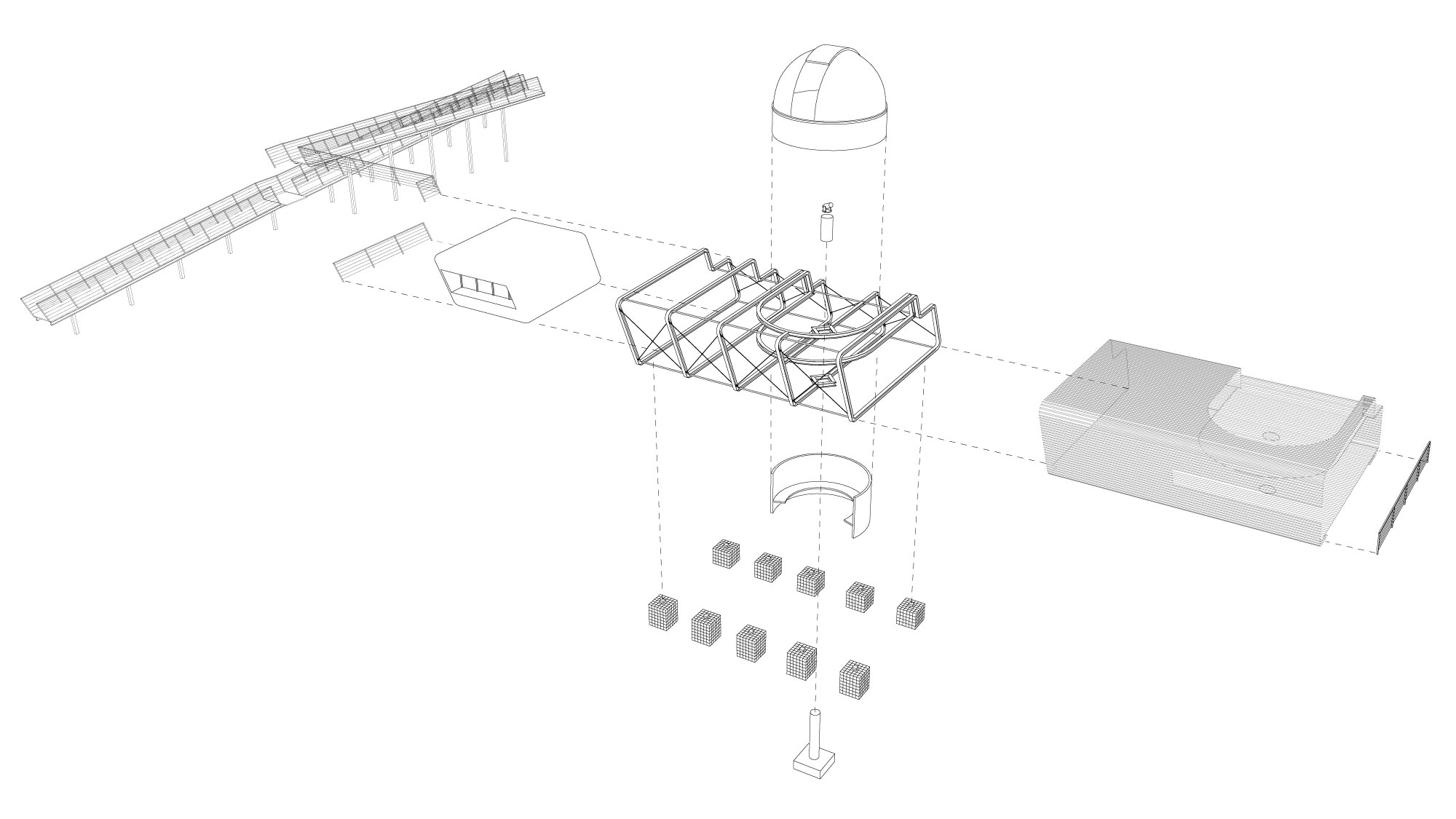Kielder Observatory competition design