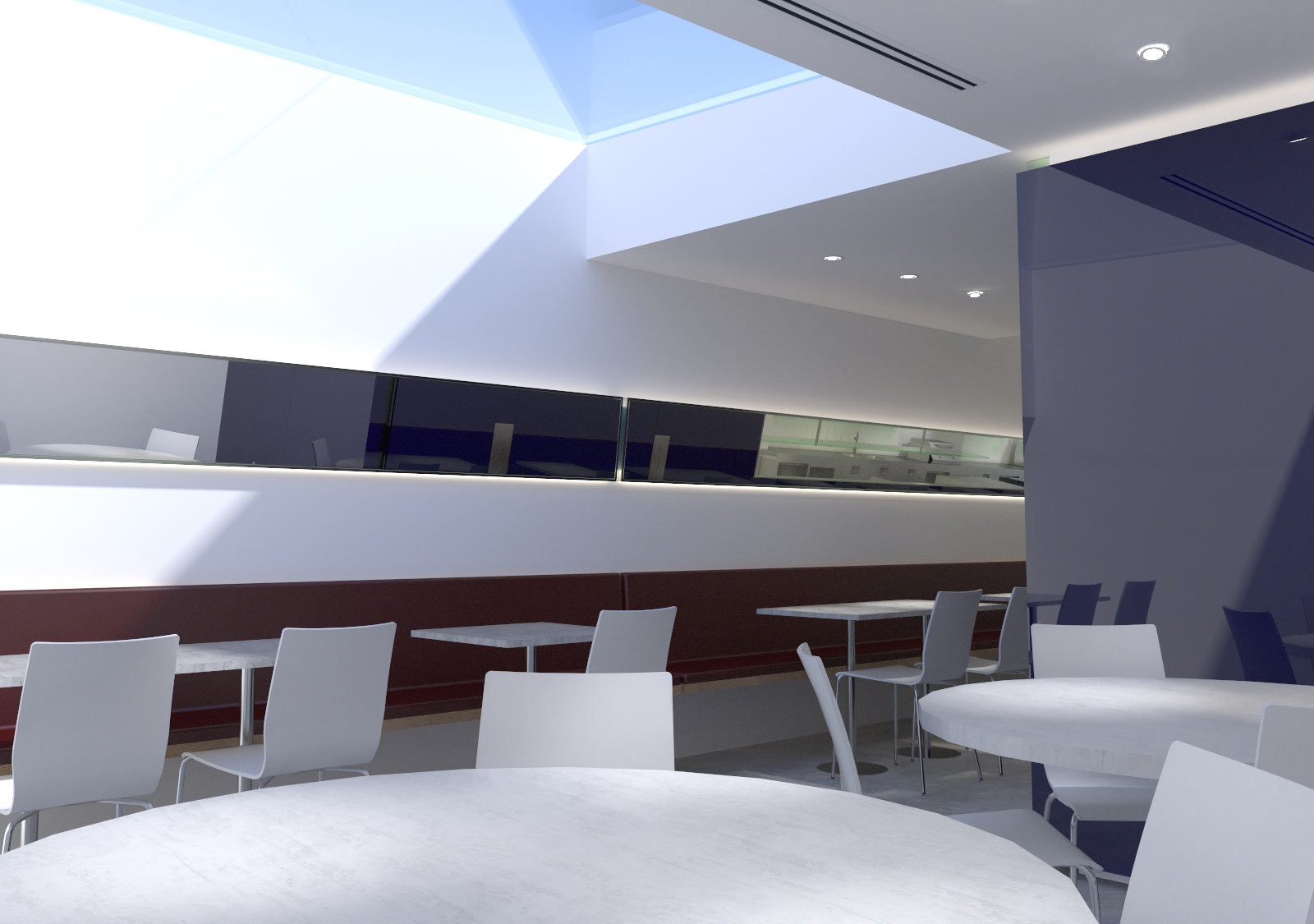 Prego café bar interior