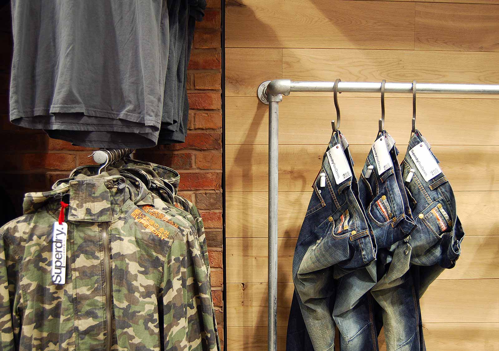 Superdry store interior, Manchester Arndale