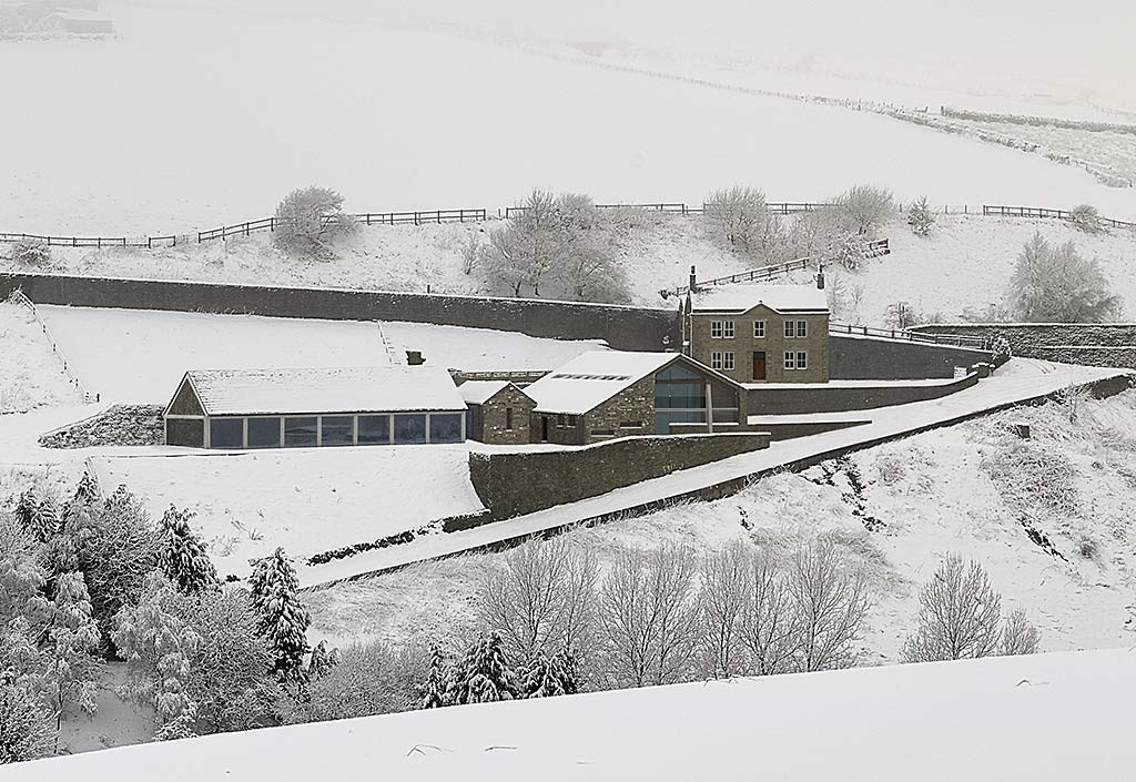 Image of Andrew Wallace architecture in the snow