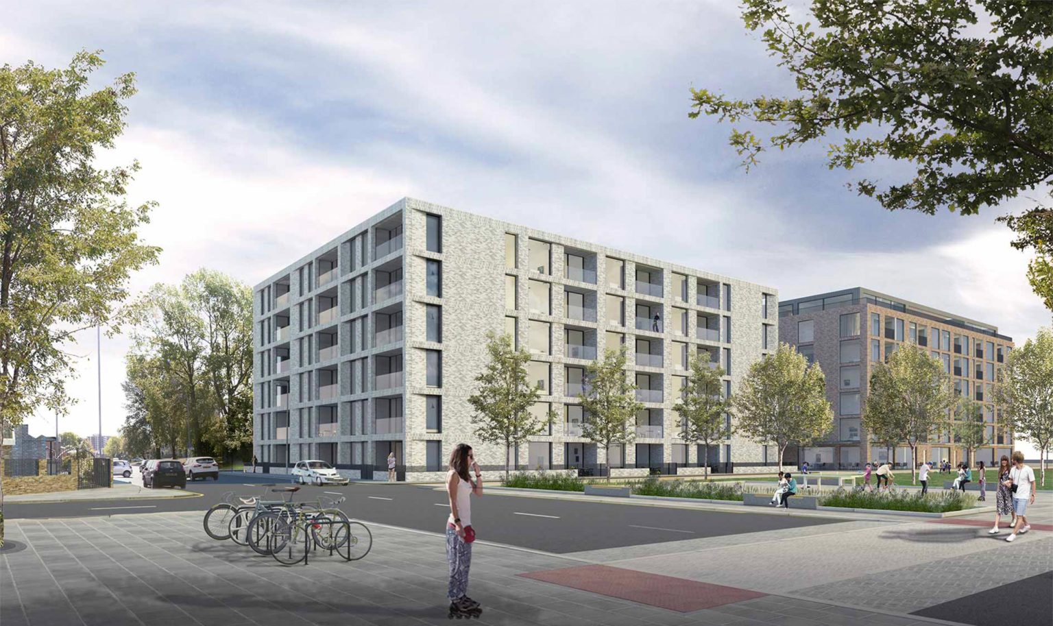 Housing 214: residential scheme by Andrew Wallace Architects, Manchester
